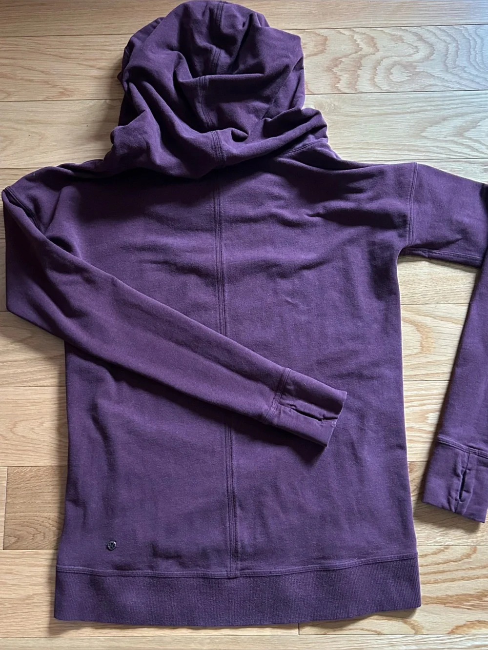 Lululemon On The Double Pullover Cowl Neck Hoodie Sweatshirt